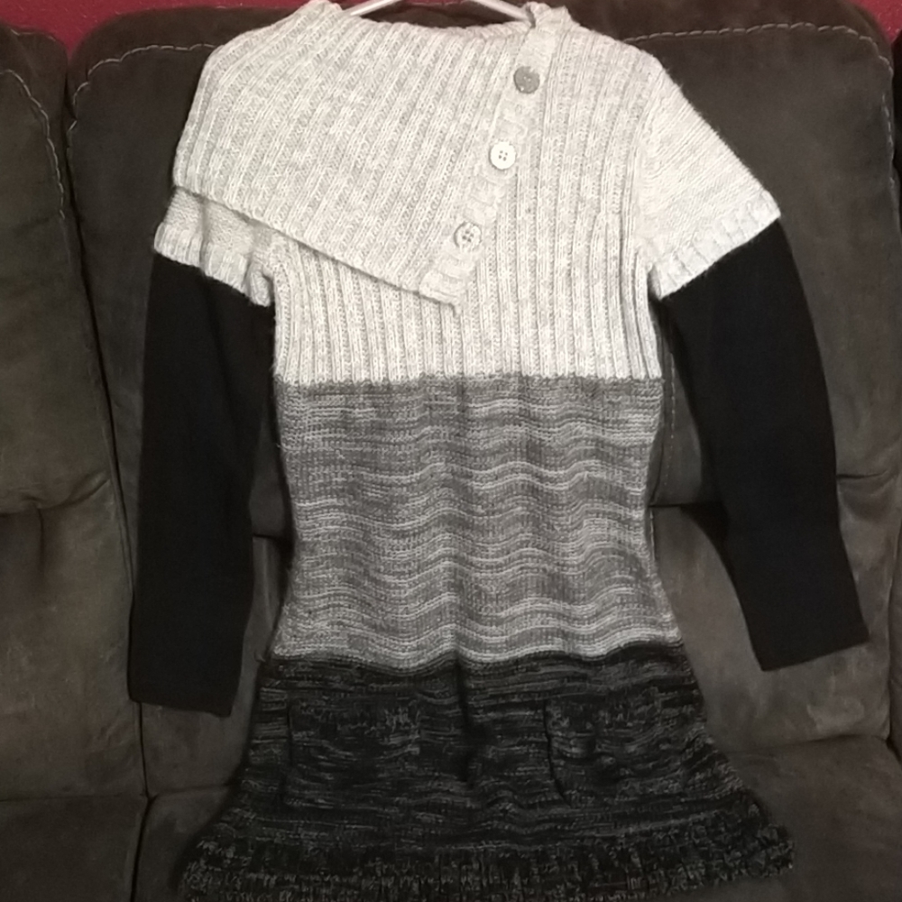 Girls sweater dress